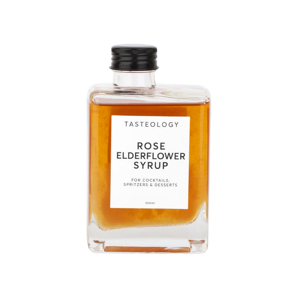 Tasteology | Rose & Elderflower Syrup