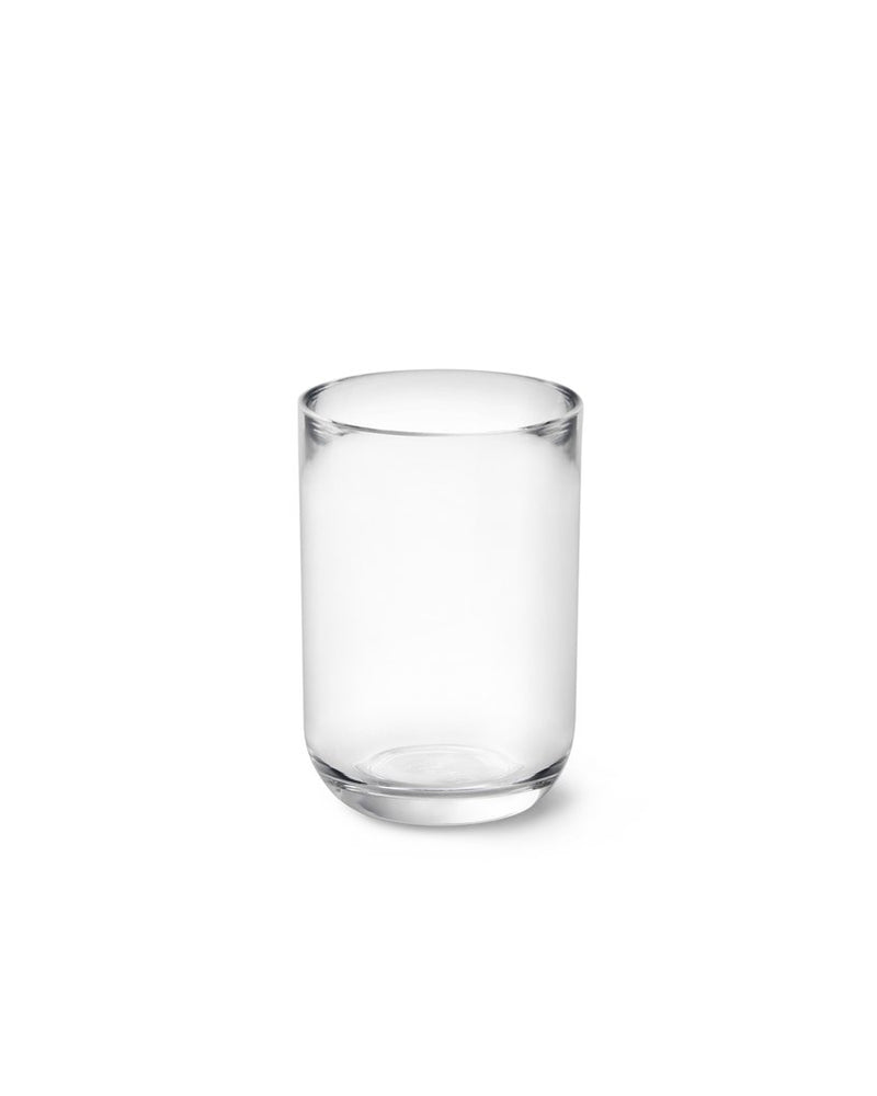 An Umbra Junip Tumbler - Acrylic from the Junip collection sitting on a white surface.