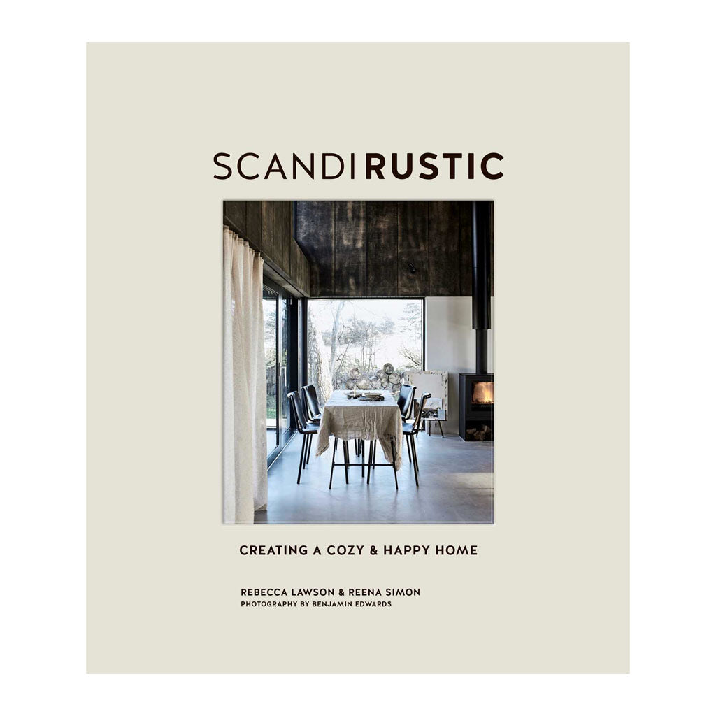 Scandi Rustic book front cover by Reena Simon and Rebecca Lawson