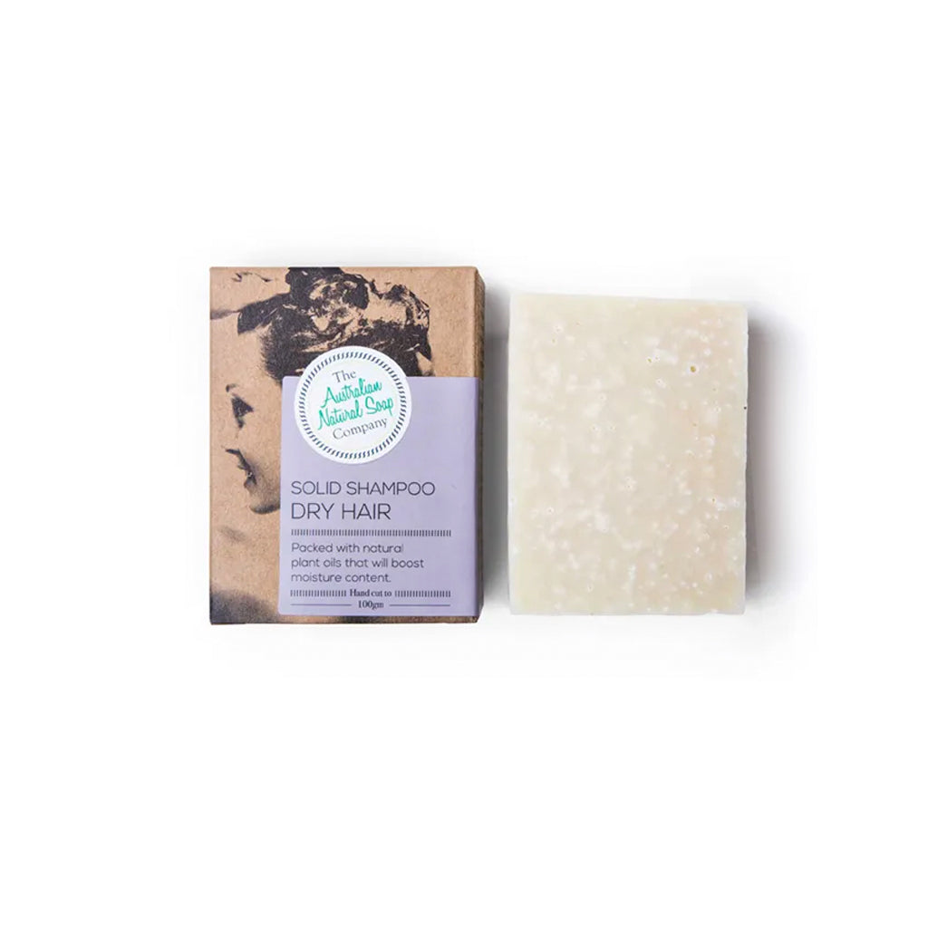 Australian Natural Soap Co Solid Shampoo Bar – Dry Hair