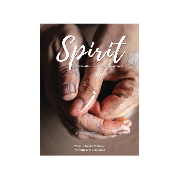 The captivating cover of the book "Spirit | Conversations With Creative Women", featuring talented New Zealand women creatives.