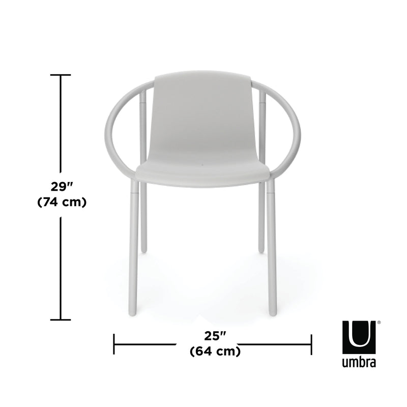 RINGO CHAIR - GREY / BLACK