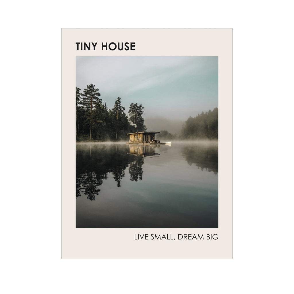Tiny House Live Small Dream Big front cover