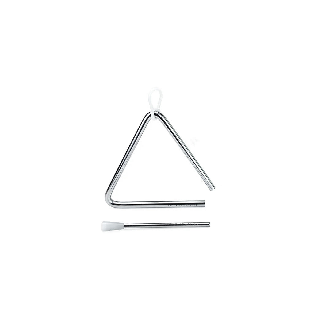 Jaclyn & Matisse Steel Triangle Musical Toy – Kids Percussion Instrument