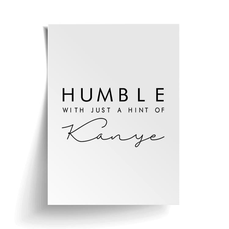 PAPIER HQ | KANYE PRINT