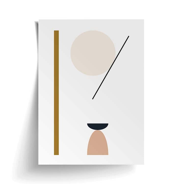 PAPIER HQ | SHAPE ABSTRACT PRINT