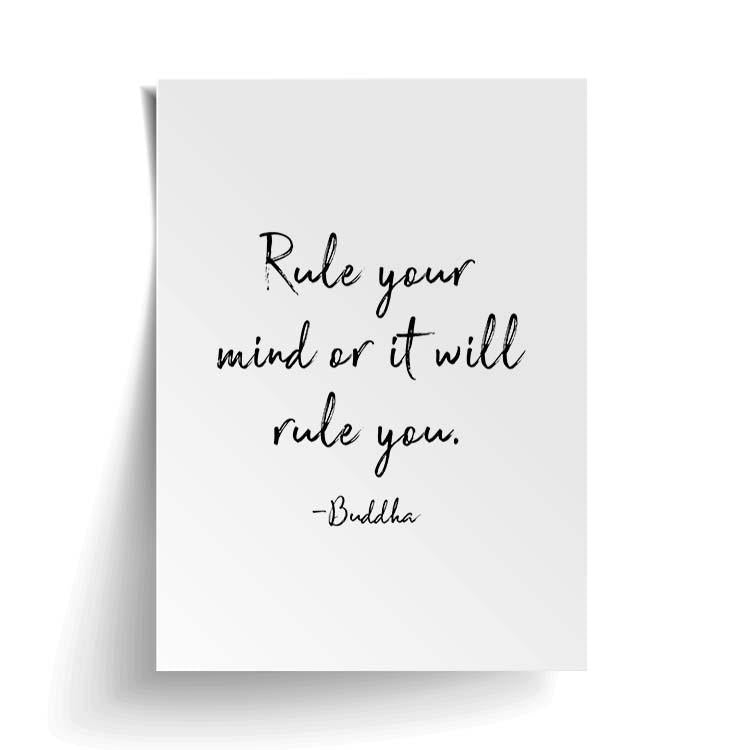 Rule Your Mind Print | Papier HQ