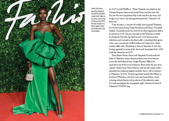 Little Book of Valentino page spread detail