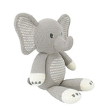 Whimsical Knitted Toy Mason the Elephant